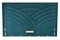 Lovos galvūgalis Modulo W3, 175 cm x 8 cm, 120 cm, žalia