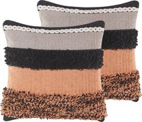 Dekoratyvinė pagalvėlė Beliani Mihalgazi, įvairių spalvų, 45 cm x 45 cm, 2 vnt.