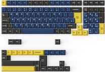 Klaviatūros dangtelis Keychron Cherry Profile Double-Shot PBT, mėlyna/geltona