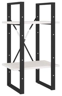 Lentyna VLX 2-Tier 806413, balta/juoda, 40 cm x 30 cm x 70 cm