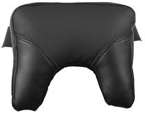 Kėdžių pagalvėlė Arozzi Custom Neck Pillow, juoda, 42 cm x 16 cm