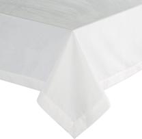Staltiesė stačiakampė Melinda, balta, 180 x 140 cm