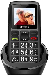Mygtukinis telefonas Artfone C1+, 32 MB, juoda