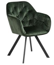 Krėslas Santi, žalias, 61.5 cm x 57.5 cm x 81.5 cm