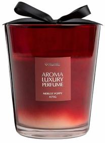 Žvakė, aromatinė Homla Ember Merlot Poppy, 80 h, 1175 g, Raudona
