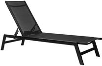 Gultas Mirpol Lord MIR-210589C, juodas, 191 cm x 55 cm x 31 cm