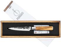 Virtuvinis peilis Style De Vie Olive Forged Utility, medis/japoniškas plienas
