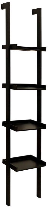 Lentyna Wall 61823, juoda, 32 cm x 36.5 cm x 180 cm