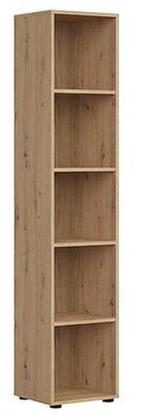 Lentyna Space Office S479-REG/200-DASN, ąžuolo, 42 cm x 37 cm x 202.5 cm