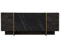 Komoda Kalune Design Veyron 804TRH3522, ruda/juoda, 46.6 cm x 180 cm x 75.5 cm