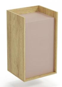 Spintelė Mobius 1D, ąžuolo, 41 cm x 50 cm x 83 cm