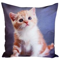 Dekoratyvinės pagalvėlės užvalkalas JCL-753, balta/raudona/violetinė, 40 cm x 40 cm