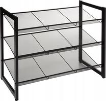 Batų lentyna 5five, juoda, 73.5 cm x 30 cm x 62 cm