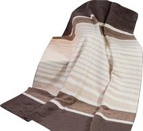 Pledas Greno Glamour KET-18, kreminė/ruda, 150 cm x 200 cm