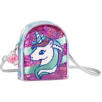 Vaikiška rankinė FTUN-CB07A, Fun time, rožinė/įvairių spalvų/žydra, 17 cm x 9 cm x 19 cm