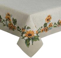 Staltiesė stačiakampė 57, geltona/smėlio, 140 x 180 cm