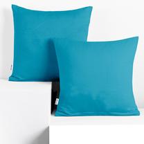 Dekoratyvinės pagalvėlės užvalkalas Restilo Amber, turkio, 50 cm x 50 cm