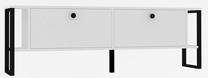 TV staliukas Kalune Design Ahu, baltas, 160 cm x 24.5 cm x 50.4 cm