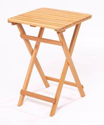 Lauko stalas Floriane Garden MY020, rudas, 50 cm x 50 cm x 72 cm