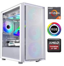 Stacionarus kompiuteris Mdata Gaming 90303181 5500, 1256 GB, DDR4 8 GB, SSD+HDD 256 GB 1 TB, Radeon RX 580 8 GB GDDR5, Windows 11