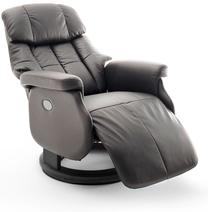 Atlošiamas krėslas MC Akcent Calgary Comfort XL, pilkas, 86 cm x 82 cm x 111 cm