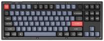 Klaviatūra Keychron V3 V3 Frosted Black Hot-Swap Keychron K Pro Blue, Anglų (US), mėlyna/juoda/raudona