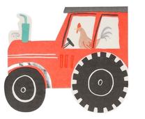 Popierinės servetėlės Meri Meri, 16.5 cm x 14 cm, įvairių spalvų, 16 vnt.