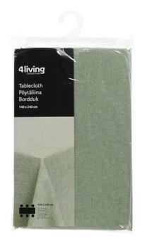 Staltiesė stačiakampė 4Living Palermo, žalia, 240 x 140 cm