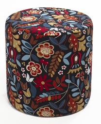 Pufas Hanah Home Dalbudak 825BLC1231, mėlynas/juodas/raudonas, 40 cm x 40 cm x 40 cm