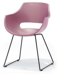 Valgomojo kėdė MC Akcent Rockville K, matinė, rožinė, 58 cm x 57 cm x 80 cm