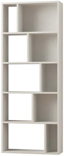 Lentyna Kalune Design Onda 855DTE3639, balta, 22 cm x 65 cm x 166 cm