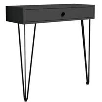 Konsolinis staliukas 5K Home Decor Primo, antracito, 90 cm x 35 cm x 90 cm