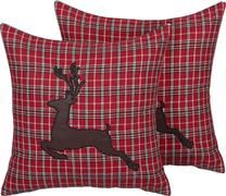 Kalėdinė dekoratyvinė pagalvėlė Shumee Comet, raudona, 45 cm x 45 cm, 2 vnt.