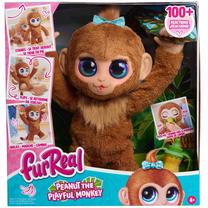 Interaktyvus žaislas beždžionė Just Play Furreal Peanut the Playful Monkey, ruda