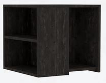 Kavos staliukas Kalune Design Marry Side Table, antracito, 50 cm x 50 cm x 50 cm