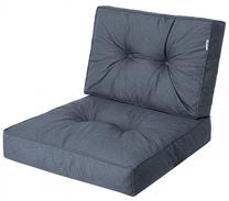 Lauko baldų pagalvių rinkinys Hobbygarden Kaja R3 KAJGRN6, tamsiai mėlyna, 39 x 68 cm