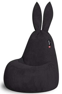 Sėdmaišis Daddy Rabbit Feel Fit, juodas