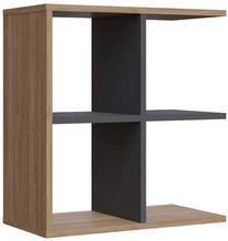Žurnalinis staliukas Kalune Design Hamlet, antracito/ąžuolo/ruda, 29.6 cm x 59.6 cm x 63.2 cm
