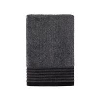 Vonios rankšluostis Domoletti HUDSON, juodas, 140 cm x 70 cm
