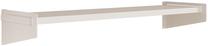 Sieninė lentyna ADRK Ivi, balta/balta matinė, 70 cm x 18.5 cm x 10 cm