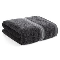 Vonios rankšluostis Tris 09, juodas, 140 cm x 70 cm