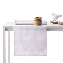 Staltiesės ir stalo takelio rinkinys stačiakampė Restilo Vesta, alyvinė, 115 x 200 cm, 35 x 200 cm, 2 vnt.