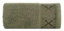 Vonios rankšluostis Sara 03, alyvuogių žalia, 50 cm x 30 cm