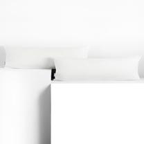 Pagalvės užvalkalas Restilo Amber, balta, 120 cm x 20 cm, 2 vnt.