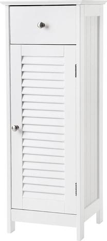 Vonios spintelė Leobert BBC43WT, balta, 11 cm x 36 cm x 87 cm