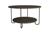 Kavos staliukas Kalune Design Corro Coffee, rudas, 80 cm x 80 cm x 45 cm