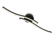 Valgusti lagi Rey, LED, 3000 °K, 2 x 12 W, valge v. / must v.