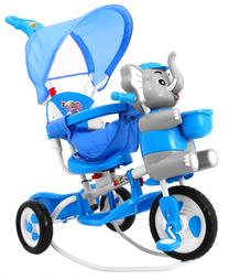 Triratukas SporTrike Happy Elephant, mėlyna sp.
