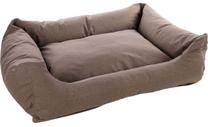 Кровать для животных Flamingo Lotta Rectangle 522006, коричневый цв., 120 x 95 x 37 см