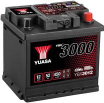Akumuliatorius Yuasa, 12 V, 52 Ah, 450 A